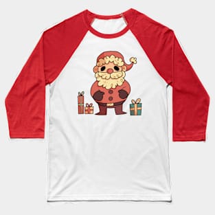 Santa Baseball T-Shirt